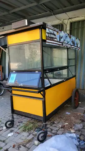 Gerobak alumunium panjang 200Cm