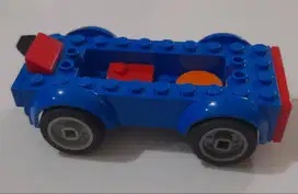 Lego Duplo Car Base 2x6 with 4 Tires & Wheels on Fixed Axles