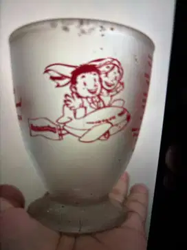 Gelas souvenir pernikahn