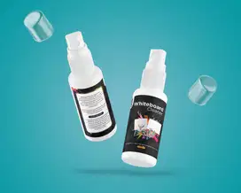 Whiteboard cleaner penghapus papan tulis putih bekas spidol hilang top