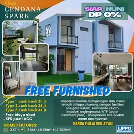 Rumah Siap Huni Cendana Spark Lippo Cikarang - Dp 0 Rupiah