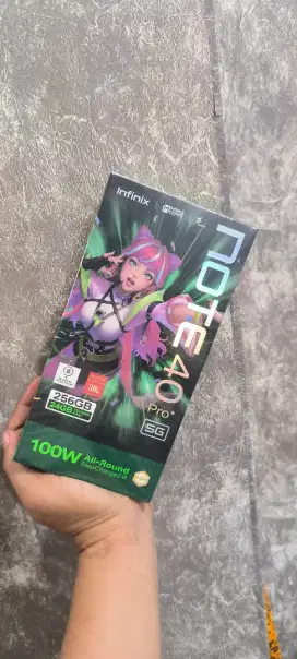 infinix note 40 pro+ 12/256 new