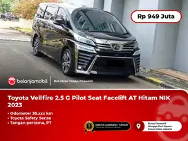 [ TSS ] Toyota Vellfire 2.5 G Pilot Seat Facelift AT 2023/2024