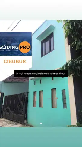 Rumah Di Daerah Munjul Jakarta Timur Masuk Mobil