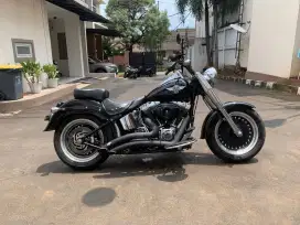 Dijual Harley Davidson Fatboy Black 2009