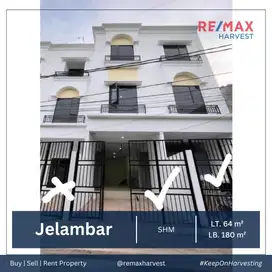 DIJUAL CEPAT HARGA MURAH RUKO BARU LOKASI STRATEGIS JELAMBAR JKT BARAT