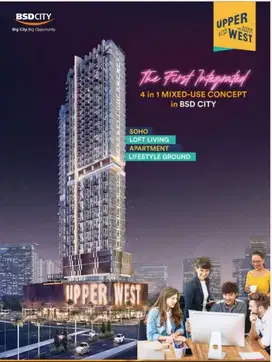 Dijual Soho Signature di UPPER WEST BSD City dekat Aeon Mall