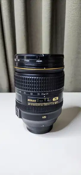 DIJUAL MURAH! Lensa DSLR Nikon 24-120mm F 4 VR