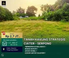 S801. Tanah Siap Bangun cocok untuk Cluster, Workshop ataupun Gudang