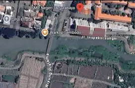 Tanah dijual di wiyung Surabaya dekat smpn 34 cocok buat perumahan
