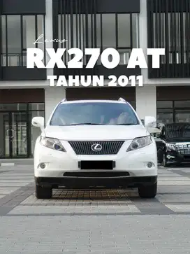 LEXUS RX270 CBU HONGKONG SUNROOF 2011