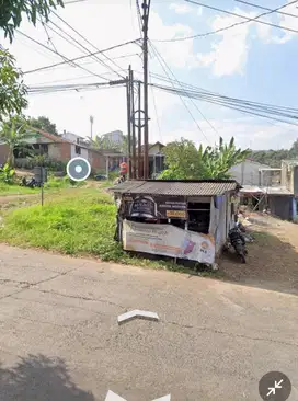 tanah 120m komp cipageran asri ,strategis,masuk mobil ,tdk banjir,