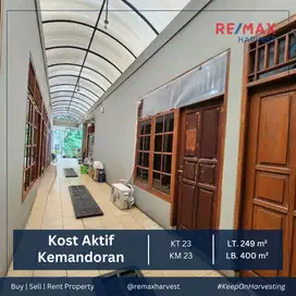 DIJUAL MURAH KOST AKTIF LOKASI STRATEGIS KEMANDORAN JAKARTA SELATAN