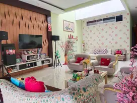 Rumah Manyar Permai, dekat tol, lokasi oke, uk 9,5x25, 3lantai, 4kamar