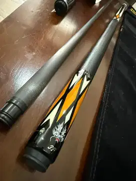 Stik billiard JFLOWERS cue JF20-12F 2022 series Kondisi 99%