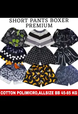 Celana boxer pria dan wanita all size