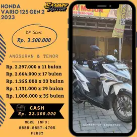 VARIO 125 GEN 2 2023 KM LOW