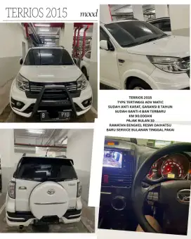 Dijual Cepat! Daihatsu Terios 2015 (tangan pertama)