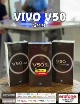 PROMO KREDIT HP VIVO V50 BUNGA 0% DENGAN KTP SAJA