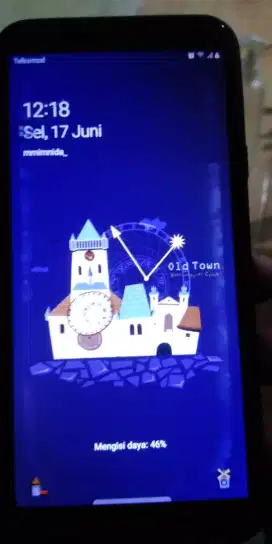 Samsung j4 plus hitam