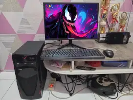 PC GAMING DESIGN + LCD + RAM 8 GB + VGA 1 GB + HD 500 GB + GAMES APP