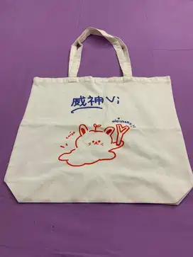 Totebag Putih preloved