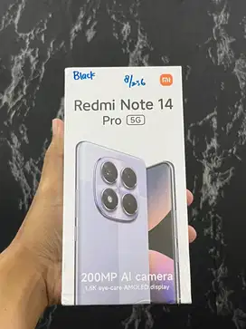 Redmi Note 14 Pro 5G 8/256 new garansi resmi