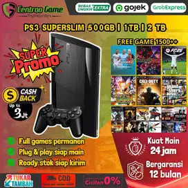 SONY PS3 Superslim MesinAja-2TB ready stok di Centro Game
