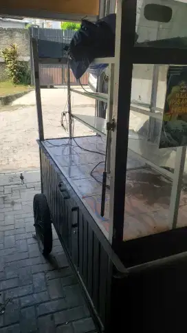 Gerobak alumunium panjang 180Cm