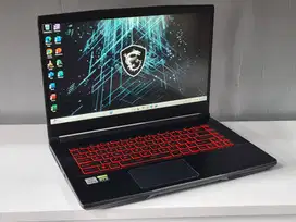 MSI GF63 intel i5-10500H RTX 3050 RAM 16GB Layar 144Hz Laptop Gaming