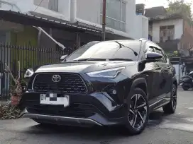Yaris Cross Hybrid AT Km16rb Hitam Sunroof Panoramic Pwr Back Door