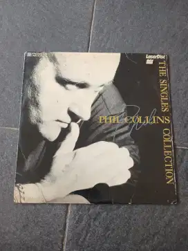 Laser Disc Phil Collins the singles collection mulus