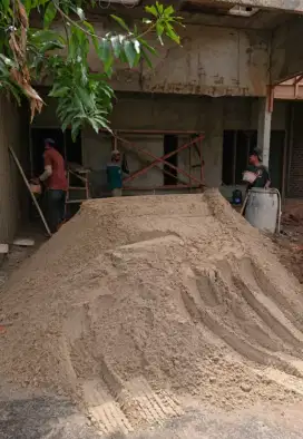 Supplier Material Banguan(macam² pasir Plester,pasirCoor,Batu Kal,Dll)