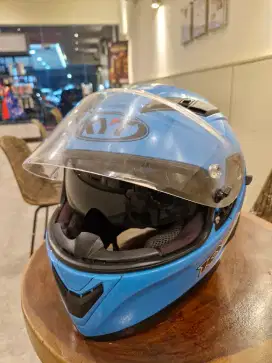 Helm fullface KYT Falcon FR size XL ori berapa kali pakai