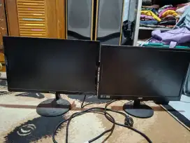 Monitor AOC 19 INCH Samsung 19 inch minus bleeding dikit