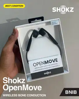 Shokz Openmove Wireless Bone Conduction BNIB - Grey