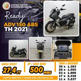 HONDA ADV 150 ABS TAHUN 2021 UNIT MULUS BISA CASH KREDIT BERGARANSI