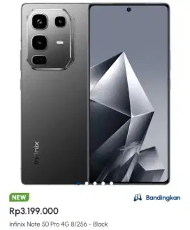 Infinix note 50 pro 4G 8/256GB