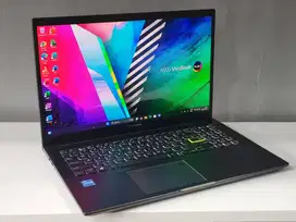ASUS K513E OLED i3-1115G4 RAM 8GB SSD 256GB Layar OLED Laptop Desain