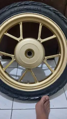 Pelek belakang vrossi all matic honda 110