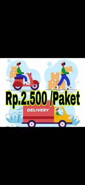 Deliveri paket / barang