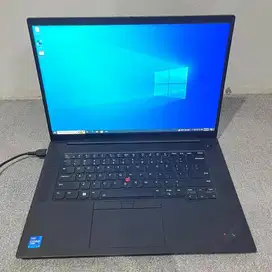 Lenovo Thinkpad P1 i7/11Th Layar2K Ram16GB SSD512GB VGA Nvidia4GB Z-VR