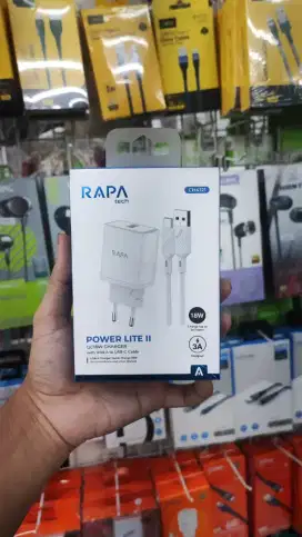 TRAVEL CHARGER TYPE C 18W RAPA TECH CH4121