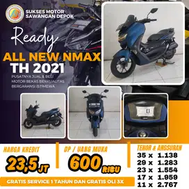 CASH KREDIT YAMAHA NEW NMAX N MAX 155 TAHUN 2021 UNIT MULUS BERGARANSI
