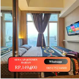 Sewa apartemen harian treepark city cikokol Tangerang kota