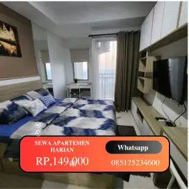 Sewa apartemen harian greenlake view ciputat Tangerang selatan