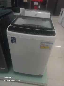 Mesin cuci top loading tcl