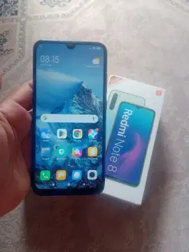 redmi note 8 ram 3/32gg masih ok 750 nego tukar tambah juga bisa