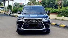 Lexus LX570 LX 570 Sport 4x4 Fullspec V8 AT Black On Beige 2016 Low Km