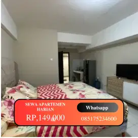 Sewa apartemen harian grand Kamala lagoon bekasi